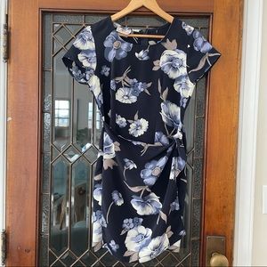 Vintage Floral Mini Dress